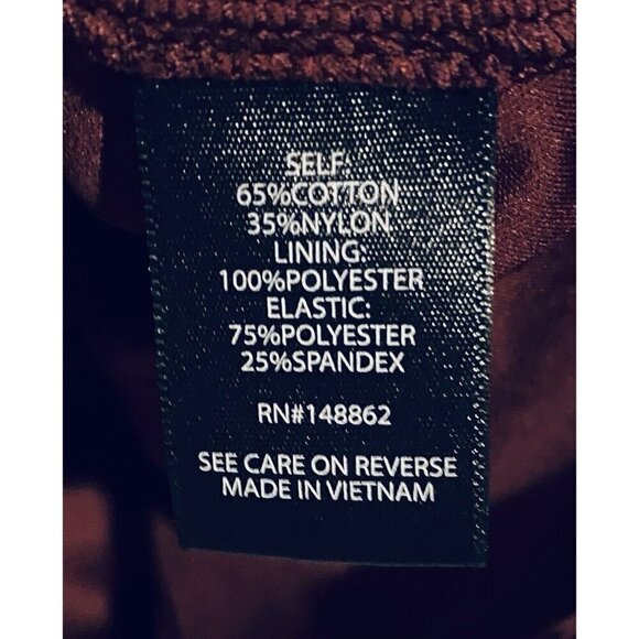 Torrid Top Womens 2X Burgundy Babydoll Lace Smocked Cold Shoulder Feminine - Picture 9 of 10